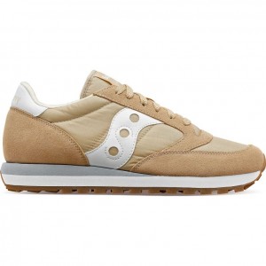 Beige Saucony Jazz Original Men's Sneakers | EGYPT HXADCN