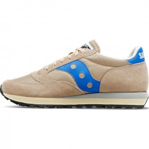 Beige / Blue Saucony Jazz 81 Men's Sneakers | EGYPT PMXWHJ