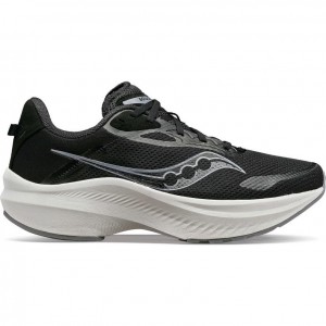 Black Saucony Axon 3 Men's Running Shoes | EGYPT ZAICYK