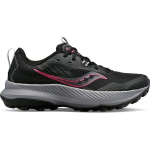 Black Saucony Blaze TR Women's Trail Running Shoes | EGYPT LIXKEA