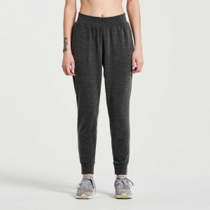 Black Saucony Boston Women's Jogger | EGYPT NLYIUQ