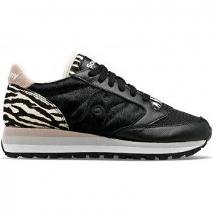 Black Saucony Jazz Triple Women's Sneakers | EGYPT RTJPZK