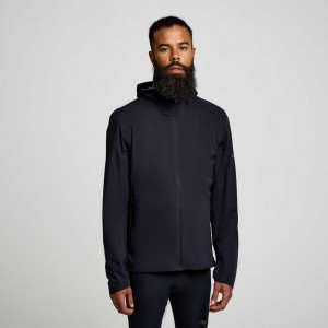 Black Saucony Runshield Men's Jacket | EGYPT OWDKYE