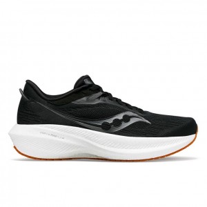 Black Saucony Triumph 21 Men's Running Shoes | EGYPT ISDYAM