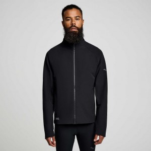 Black Saucony Triumph Men's Jacket | EGYPT ZATRNJ