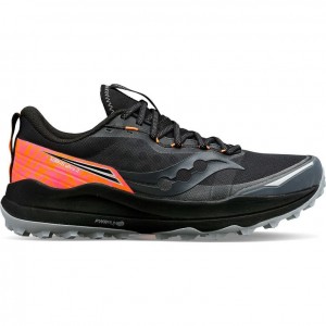 Black Saucony Xodus Ultra 2 Men's Trail Running Shoes | EGYPT UTSMPI