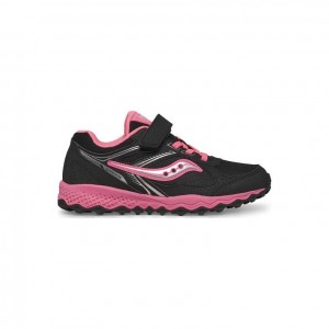 Black / Pink Saucony Cohesion TR14 A/C Big Kids' Sneakers | EGYPT TLYHQA