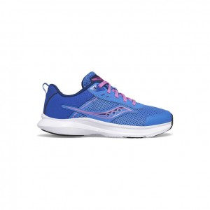 Blue Saucony Axon 3 Big Kids' Sneakers | EGYPT VTRYGW