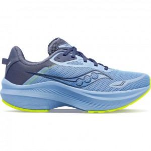 Blue Saucony Axon 3 Women's Running Shoes | EGYPT PVUQSY