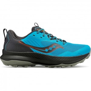 Blue Saucony Blaze TR Men's Trail Running Shoes | EGYPT RXUIAC