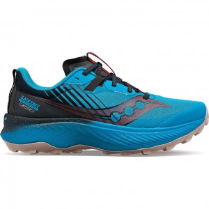 Blue Saucony Endorphin Edge Men's Trail Running Shoes | EGYPT VPXABT