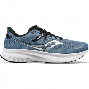 Blue Saucony Guide 16 Men's Running Shoes | EGYPT FCEPYI