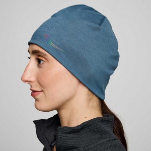 Blue Saucony Solstice Women's Beanie | EGYPT UCLJYM