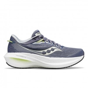 Blue Saucony Triumph 21 Women's Running Shoes | EGYPT TIOBJM