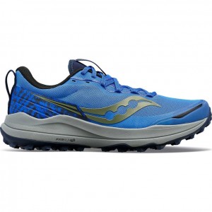 Blue Saucony Xodus Ultra 2 Men's Trail Running Shoes | EGYPT SDCOGU