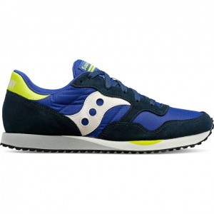 Blue / White / Light Green Saucony DXN Men's Sneakers | EGYPT HEBUSC