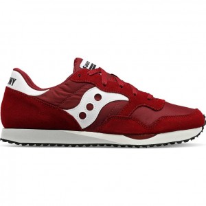 Burgundy Saucony DXN Women's Sneakers | EGYPT TNIBMA