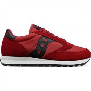 Burgundy Saucony Jazz Original Women's Sneakers | EGYPT AKLVDI