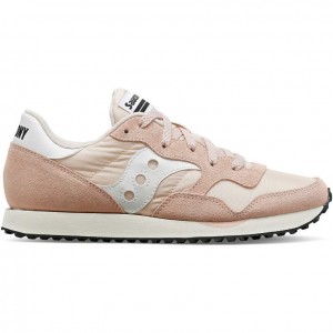 Coral / White Saucony DXN Women's Sneakers | EGYPT HMPWQZ