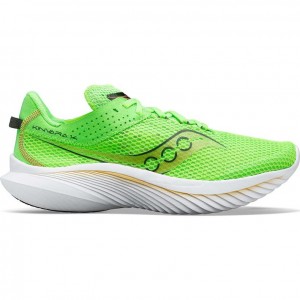 Green Saucony Kinvara 14 Men's Running Shoes | EGYPT IOULVG