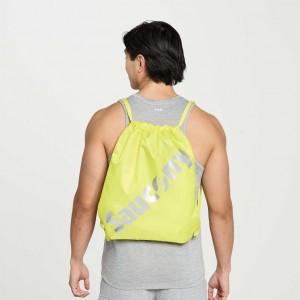 Green Saucony String Men's Bag | EGYPT CREKOV