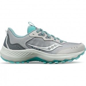 Grey Saucony Aura TR Women's Trail Running Shoes | EGYPT SLGRUC