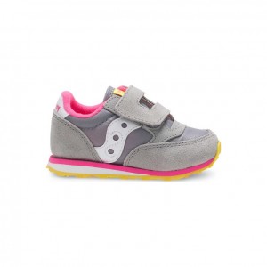 Grey Saucony Baby Jazz Hook & Loop Little Kids' Sneakers | EGYPT OVQINE