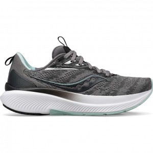 Grey Saucony Echelon 9 Women's Wide Running Shoes | EGYPT ASEZTW