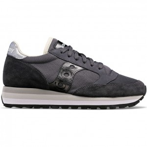 Grey Saucony Jazz Triple Women's Sneakers | EGYPT YOGNSK