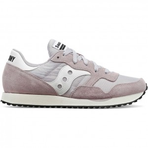 Grey / Pink Saucony DXN Women's Sneakers | EGYPT IYXLUB