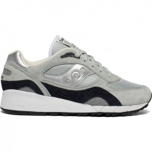 Grey / Silver Saucony Shadow 6000 Men's Sneakers | EGYPT FPBNTR