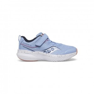 Light Blue Saucony Kinvara 14 A/C Big Kids' Sneakers | EGYPT KEARUJ