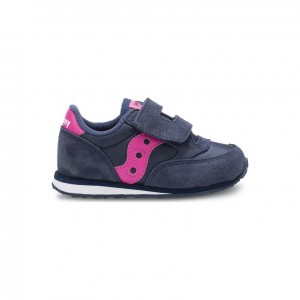 Navy Saucony Baby Jazz Hook & Loop Little Kids' Sneakers | EGYPT PCDOFJ