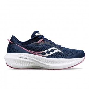 Navy Saucony Triumph 21 Women's Running Shoes | EGYPT ABXLHM