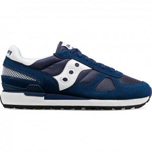 Navy / White Saucony Shadow Original Men's Sneakers | EGYPT MJRTCX