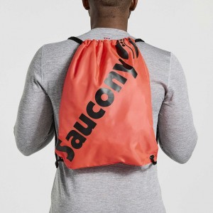 Orange Saucony String Men's Bag | EGYPT GVDFES