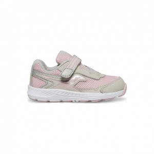 Pink / Grey Saucony Ride 10 Jr. Little Kids' Sneakers | EGYPT FCREOS