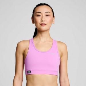 Purple Saucony Fortify Women's Bra | EGYPT DTKCHI