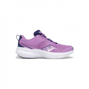 Purple / Indigo Saucony Kinvara 14 Big Kids' Sneakers | EGYPT IHOYZK