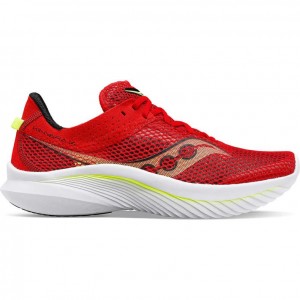 Red Saucony Kinvara 14 Men's Running Shoes | EGYPT SRCVFD