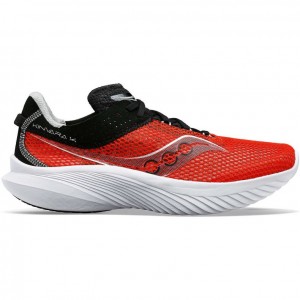 Red Saucony Kinvara 14 Men's Running Shoes | EGYPT OSWHVC