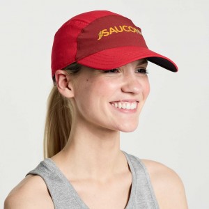 Red Saucony Outpace Women's Hat | EGYPT APGJTC