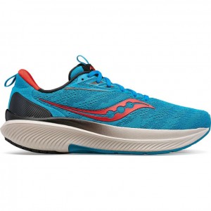 Turquoise Saucony Echelon 9 Men's Running Shoes | EGYPT CPVLHQ