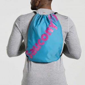 Turquoise Saucony String Men's Bag | EGYPT IBYWHV