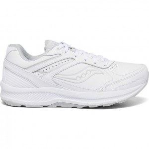 White Saucony Echelon Walker 3 Women's Wide Running Shoes | EGYPT PBHXKO