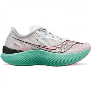 White Saucony Endorphin Pro 3 Women's Running Shoes | EGYPT HVDINZ