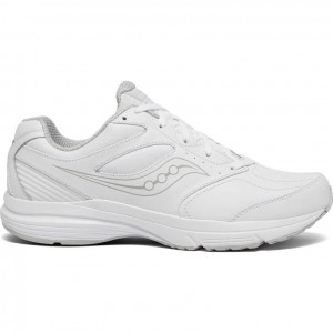 White Saucony Integrity Walker 3 Men's Walking Shoes | EGYPT OXYUIJ