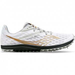 White Saucony Kilkenny XC9 Men's Spikes | EGYPT CEGXYH