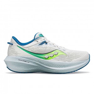 White Saucony Triumph 21 Women's Running Shoes | EGYPT EVGQOT