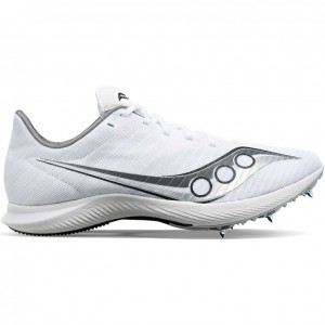 White Saucony Velocity MP Women's Running Shoes | EGYPT RPMSNQ